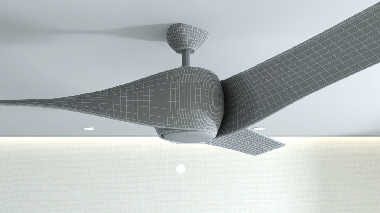 Artemis ceiling fan 3D model_3