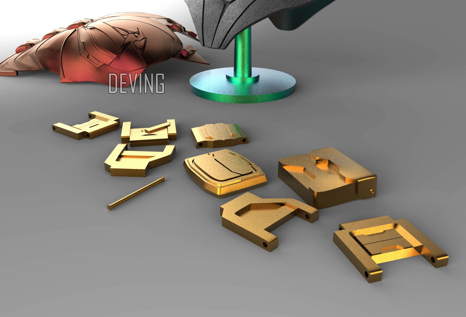 TITANS-ROBIN ARMOR -DICK GRAYSON- BY DEVING 3D print model_2