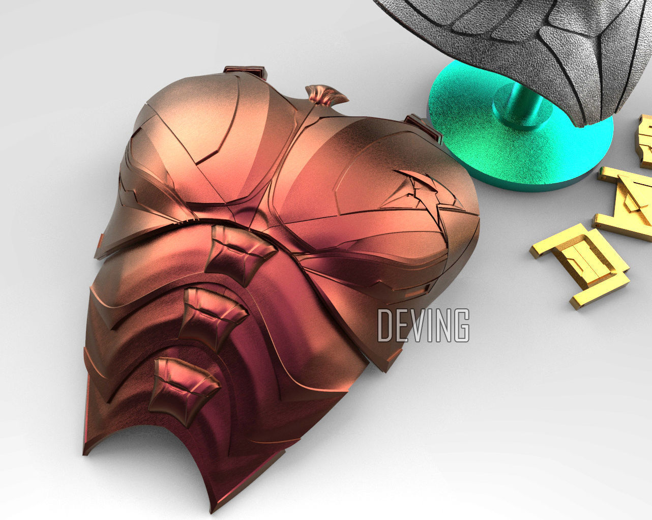 TITANS-ROBIN ARMOR -DICK GRAYSON- BY DEVING 3D print model_1
