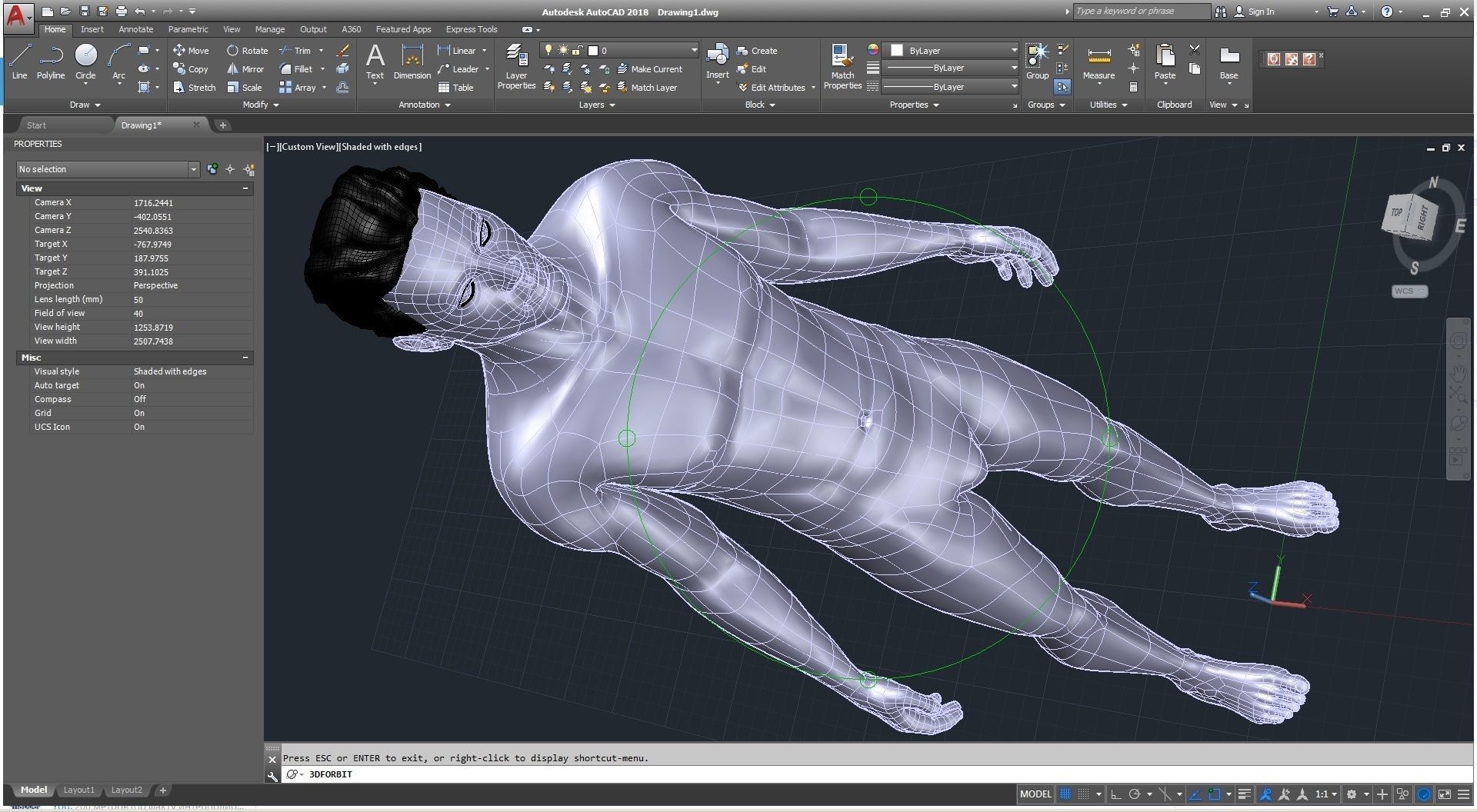 CAD-friendly Male Model M2P1D0V1 3D model_22