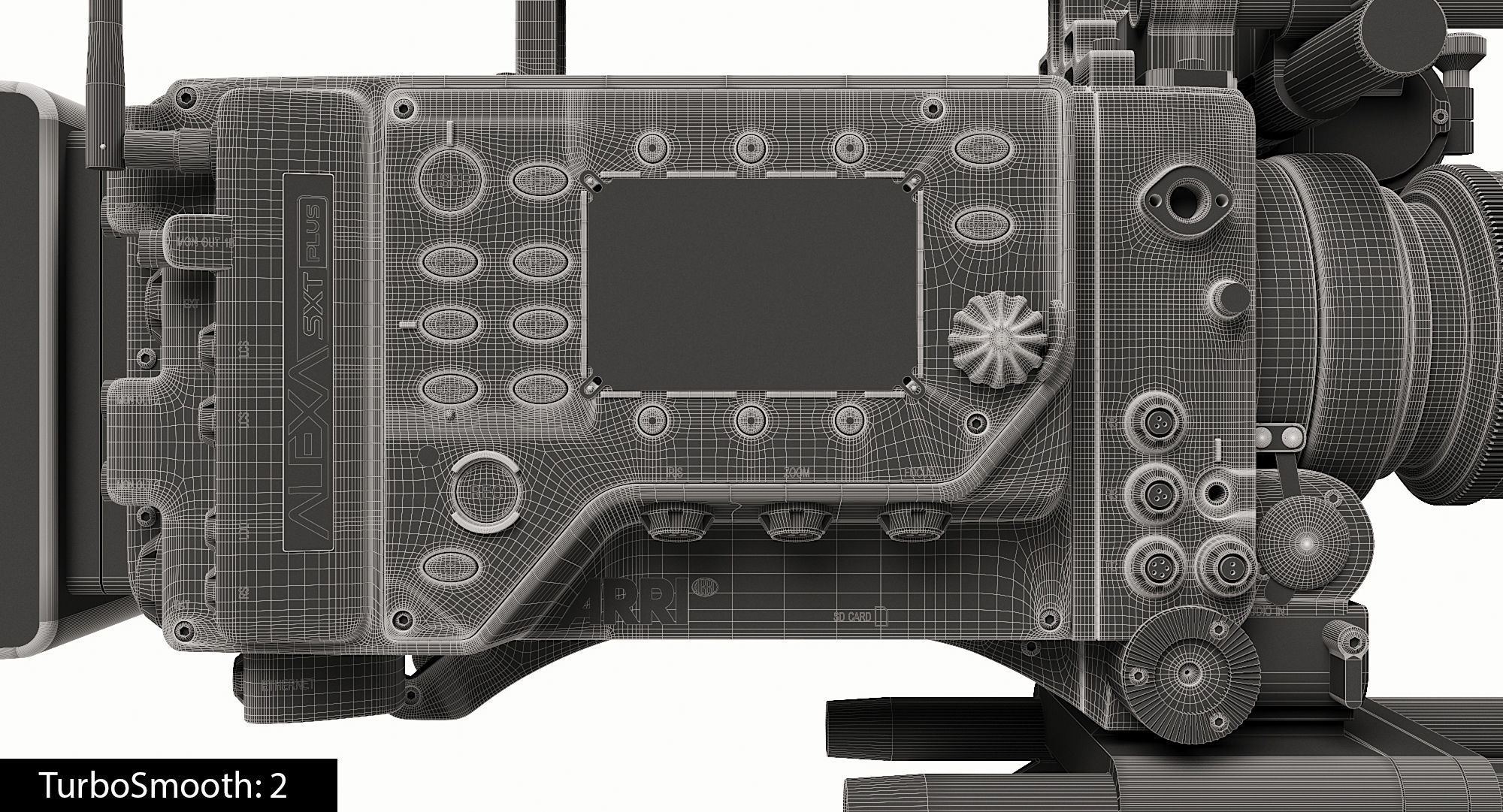 ARRI ALEXA SXT Plus 3D model_11