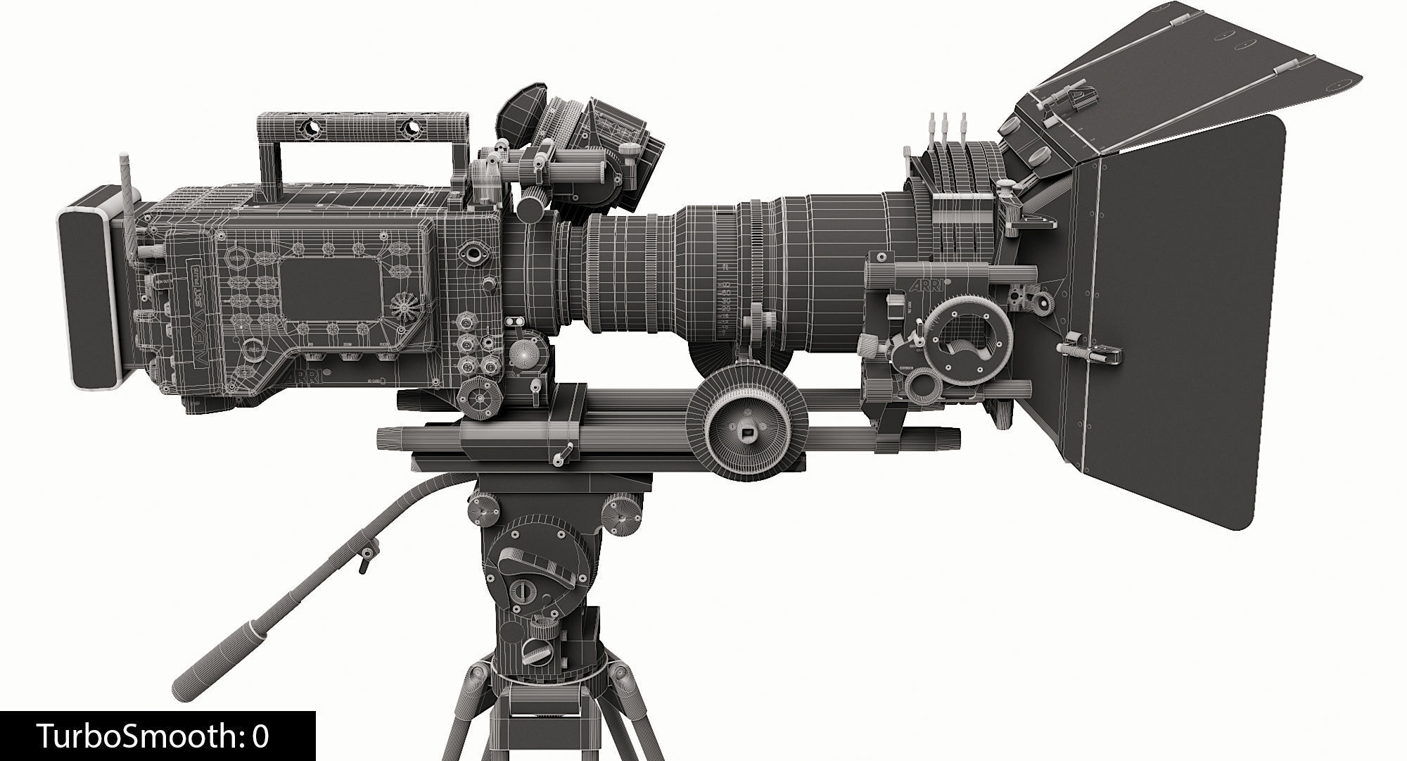 ARRI ALEXA SXT Plus 3D model_9