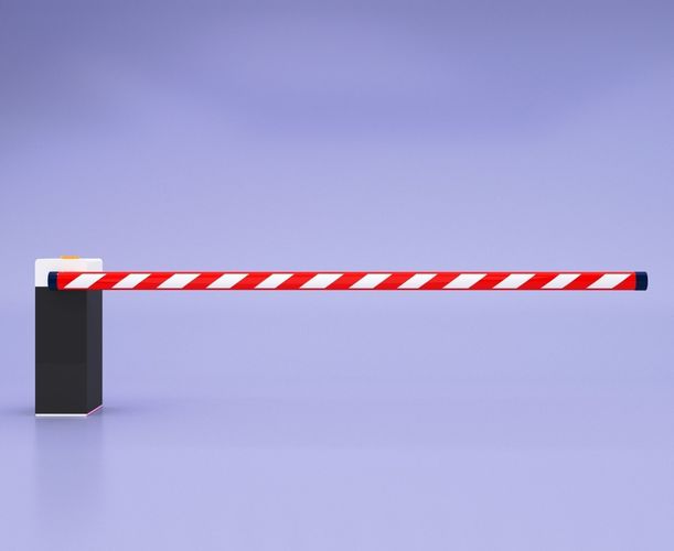 Road Barrier 3D model