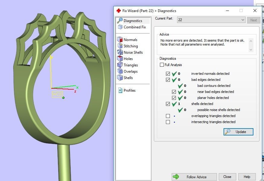 RINGS J04 3D print model_7
