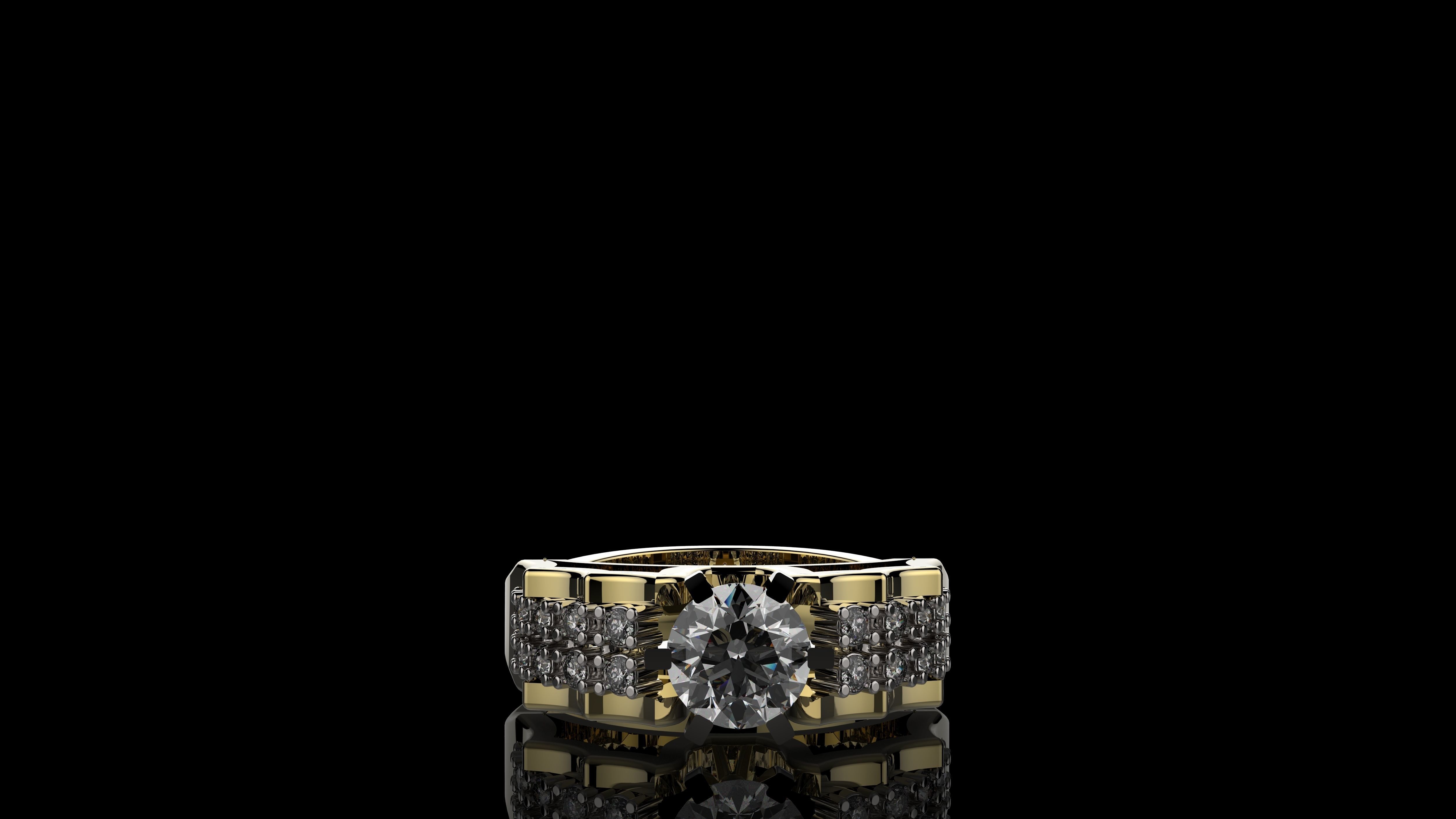 RINGS J04 3D print model_5