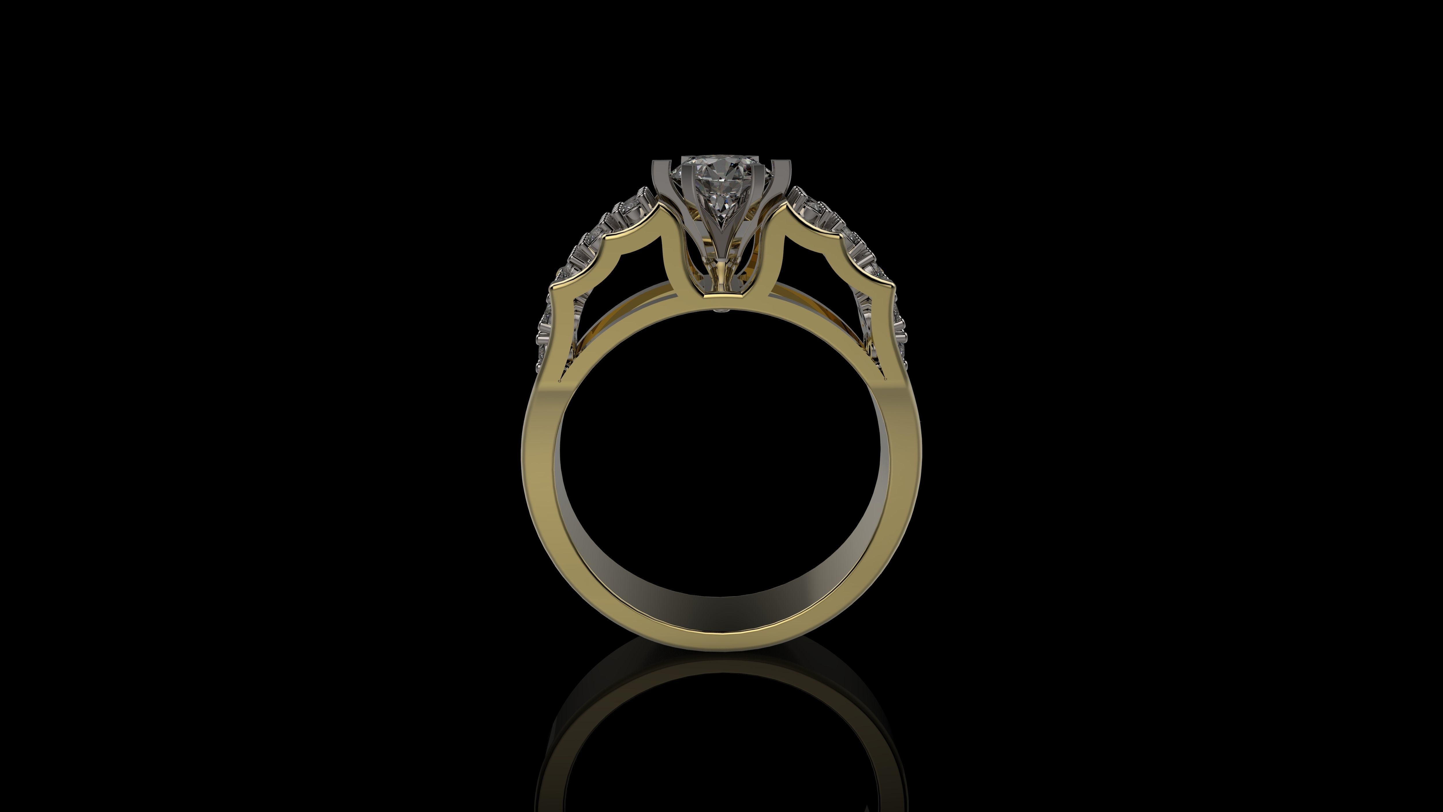 RINGS J04 3D print model_2