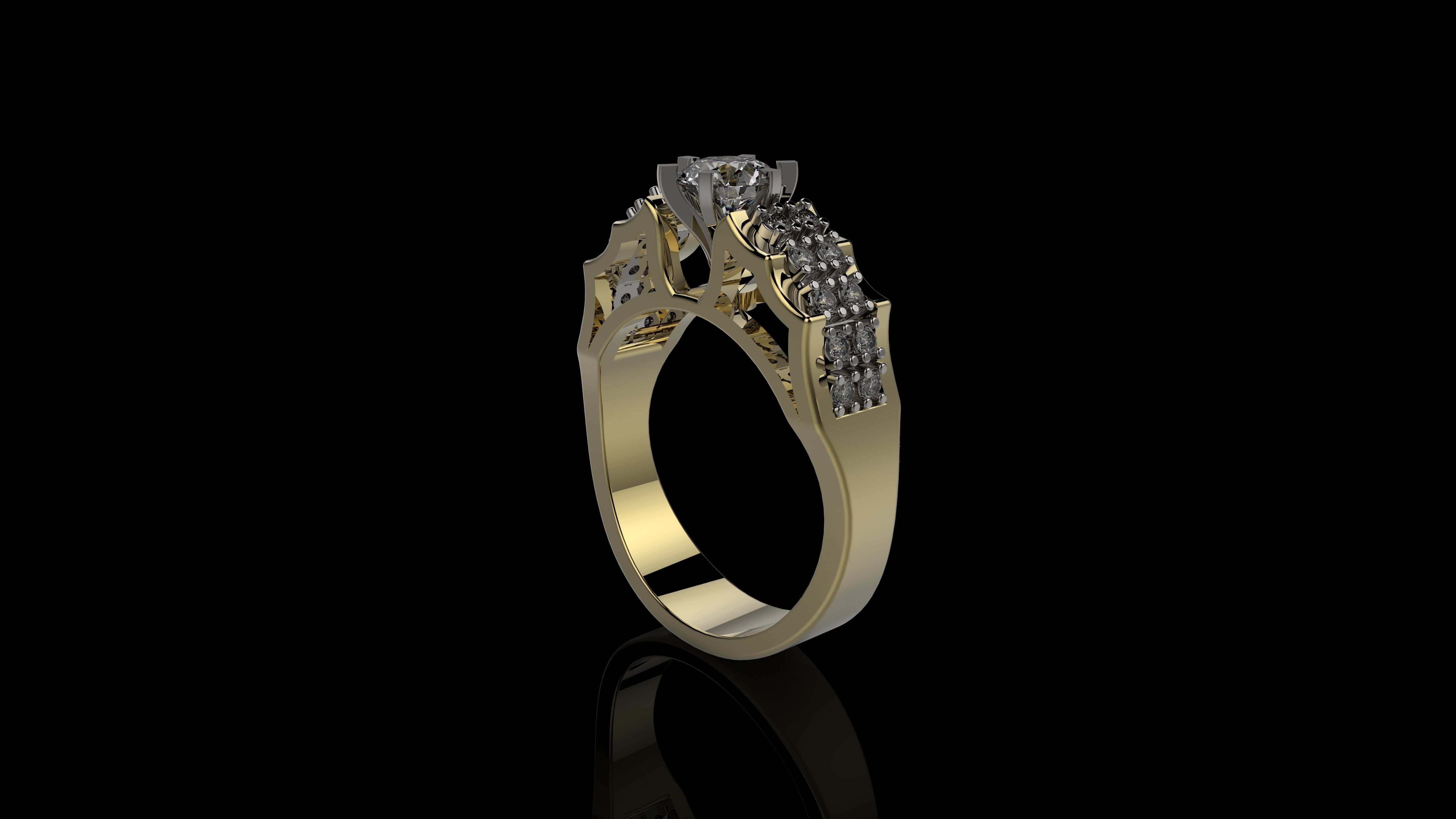 RINGS J04 3D print model_1