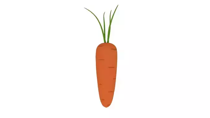 Carrot 3D model