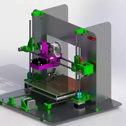 3D Printer Prusa 90 3D model