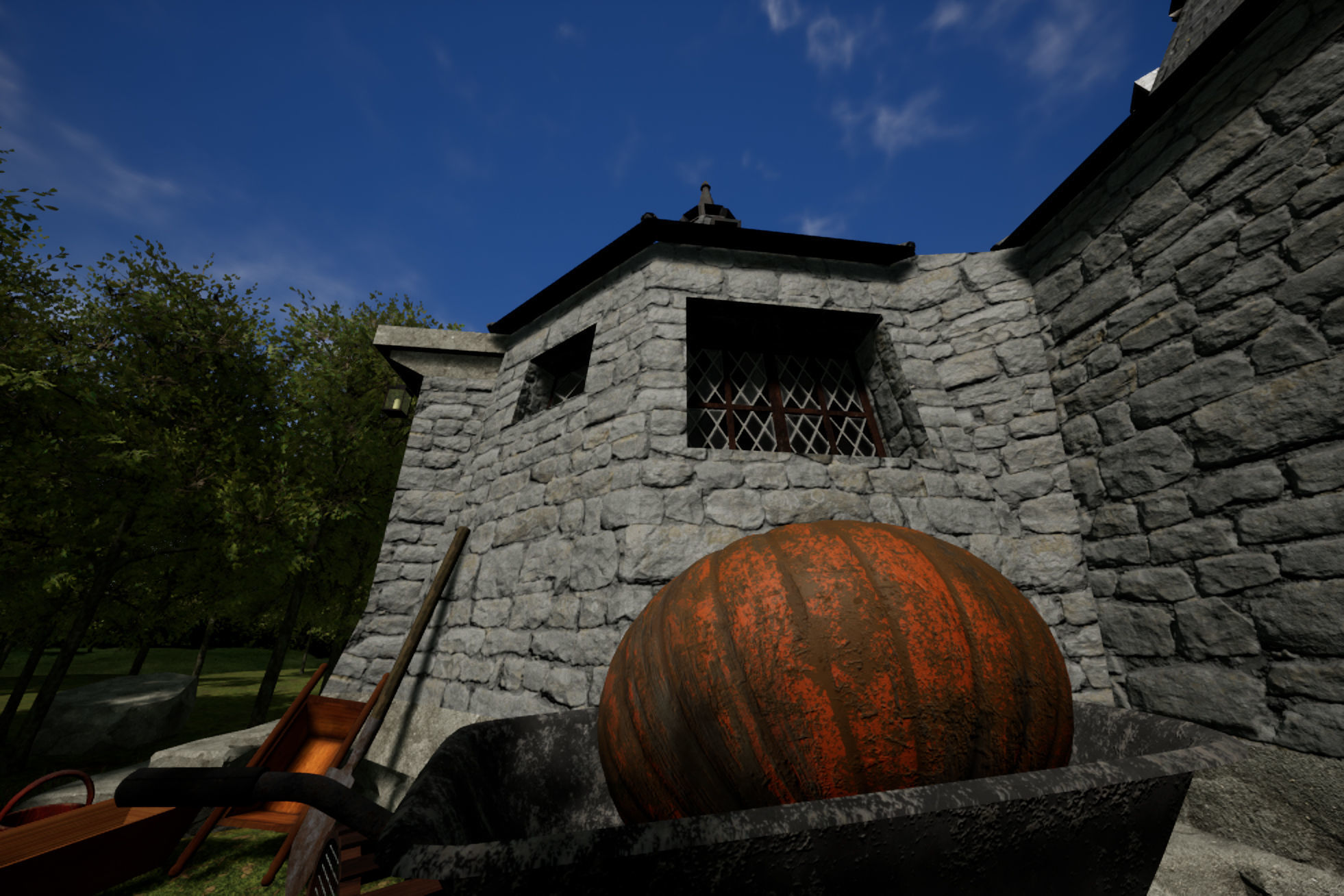 Hagrid Hut from Harry Potter Low-poly 3D model_6