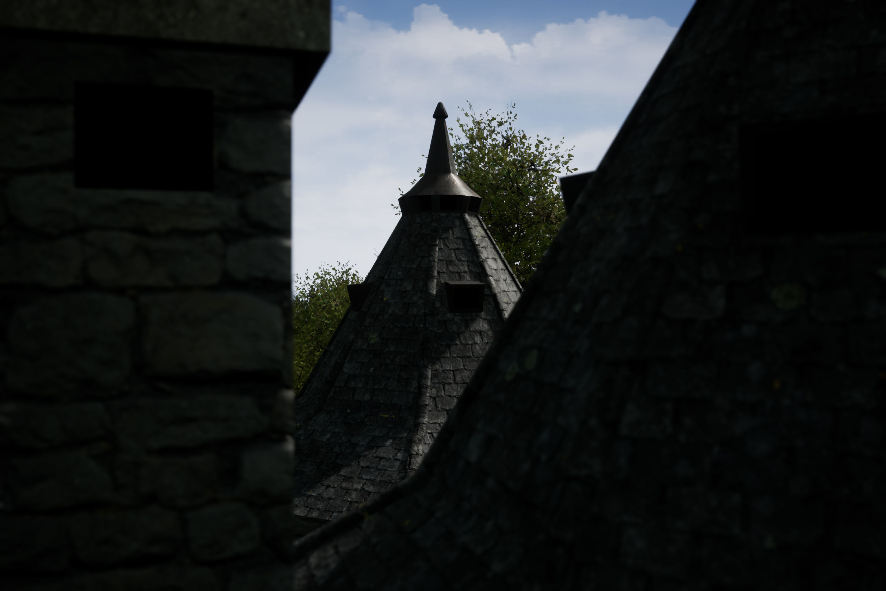 Hagrid Hut from Harry Potter Low-poly 3D model_9