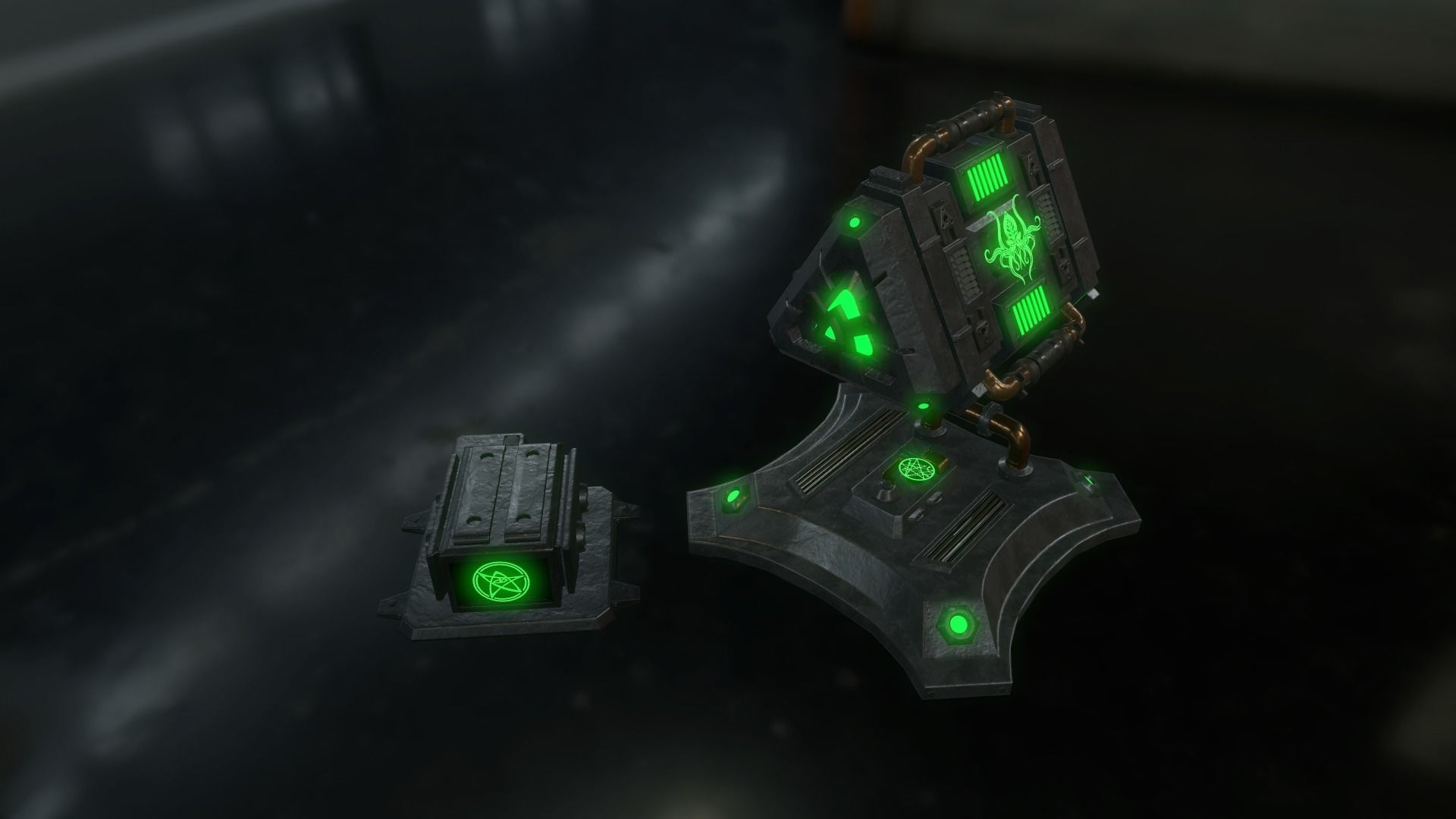 SARCOPHAGUS Low-poly 3D model_9