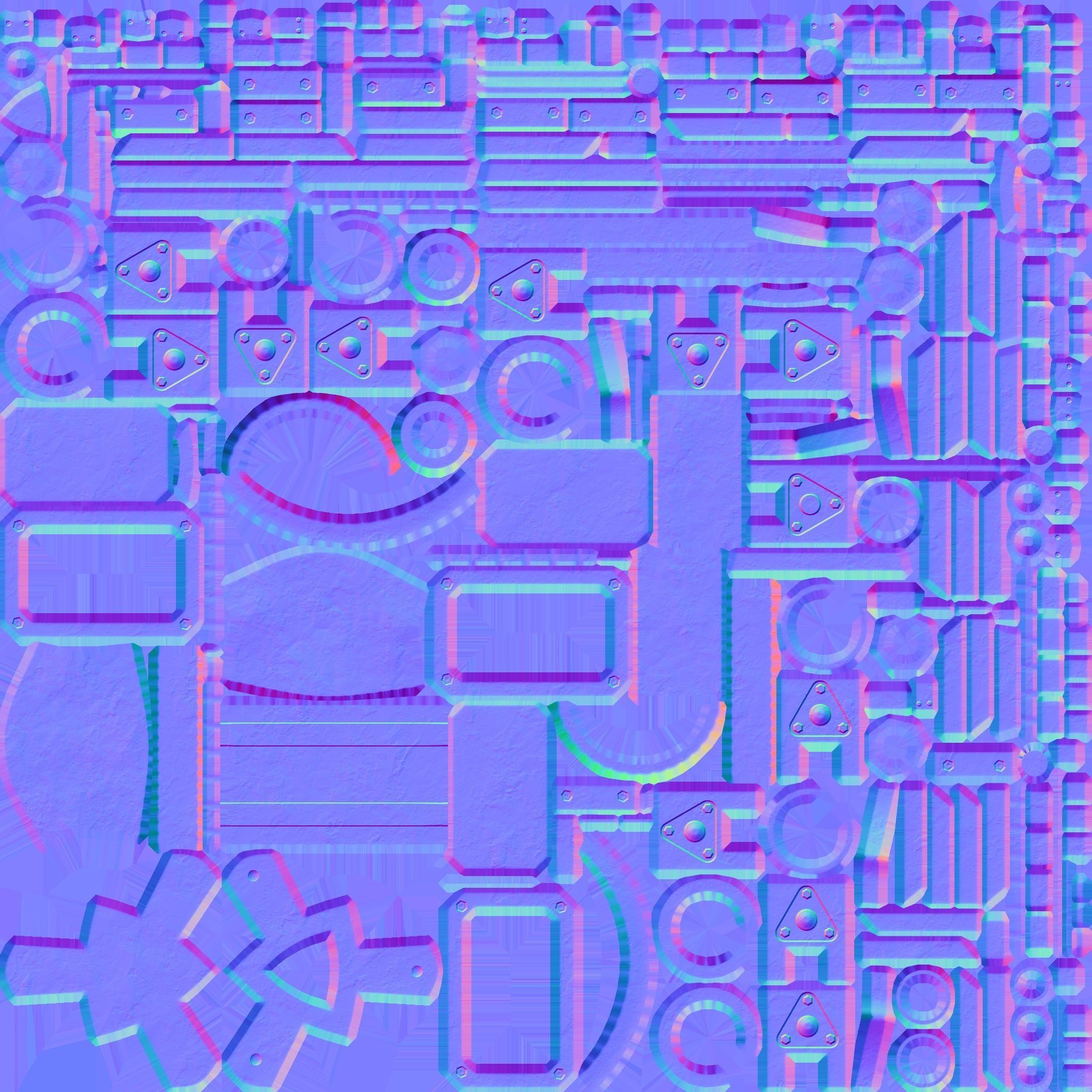 SARCOPHAGUS Low-poly 3D model_16