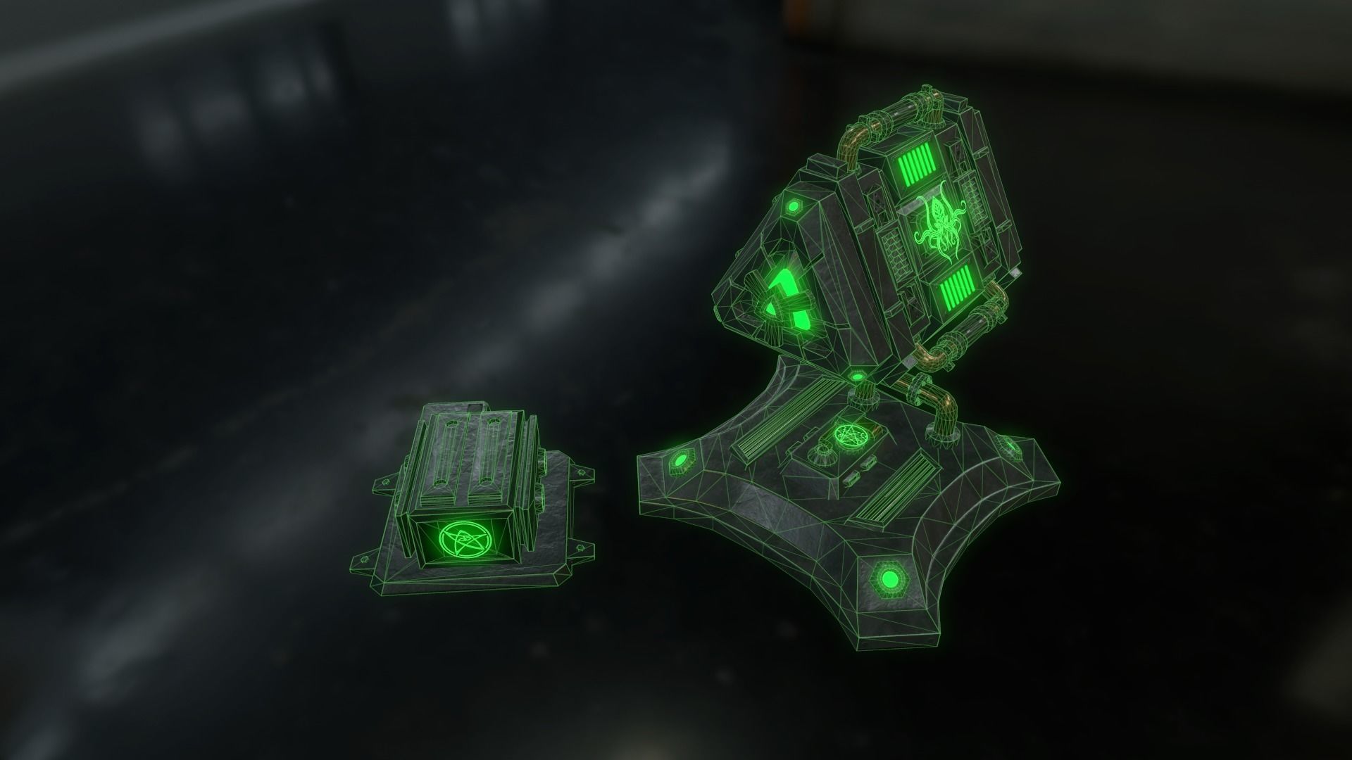 SARCOPHAGUS Low-poly 3D model_10