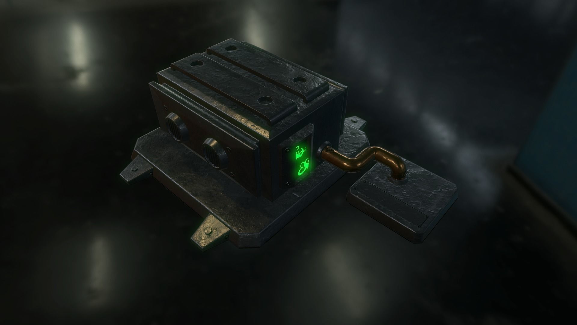 SARCOPHAGUS Low-poly 3D model_5