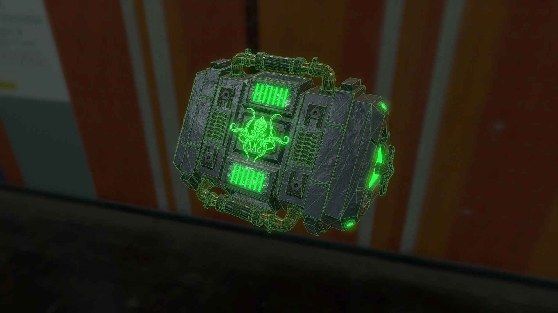 SARCOPHAGUS Low-poly 3D model_2