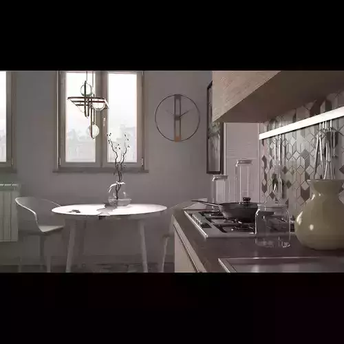 Living Room for C4d - interior design