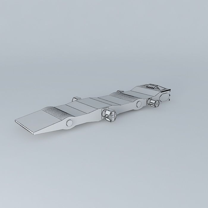 The Dark Destroyer (With New Star Fighter) Free 3D model_3