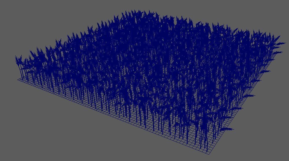 wheat Field 3D 3D model_5