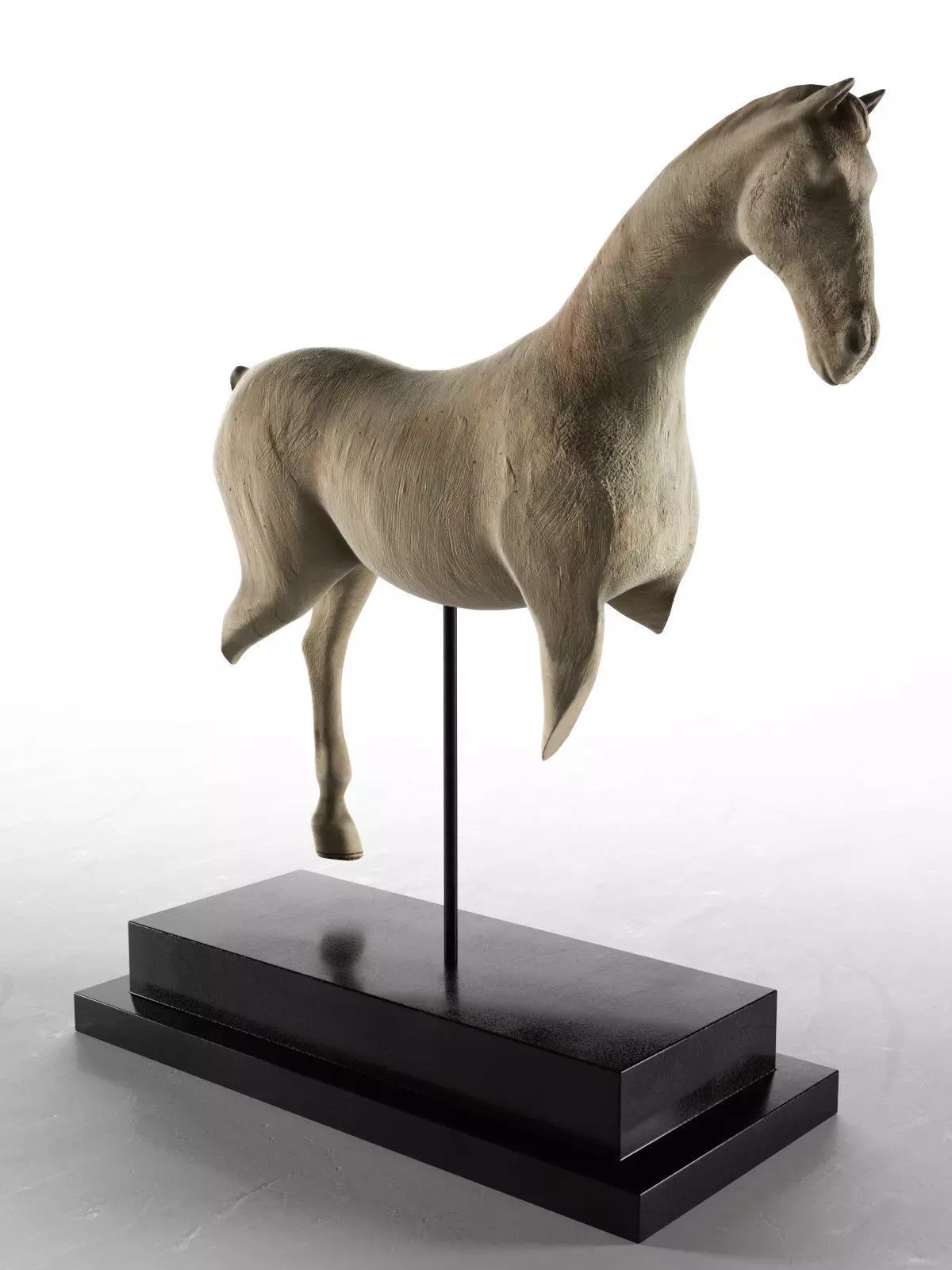 Kisber Cavalry Horse Fragment 3D model_0