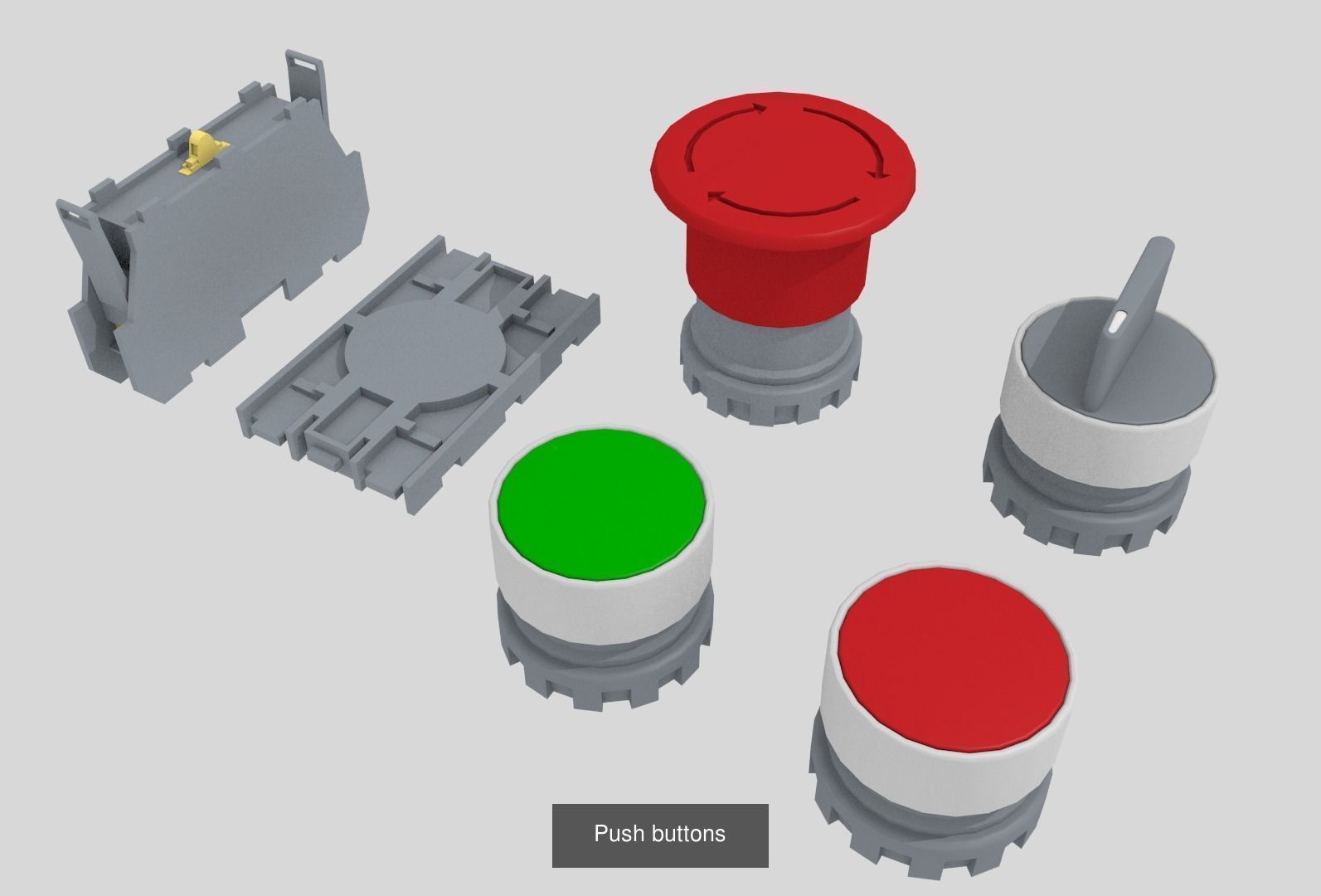 circuit component 3D Model Collection_6