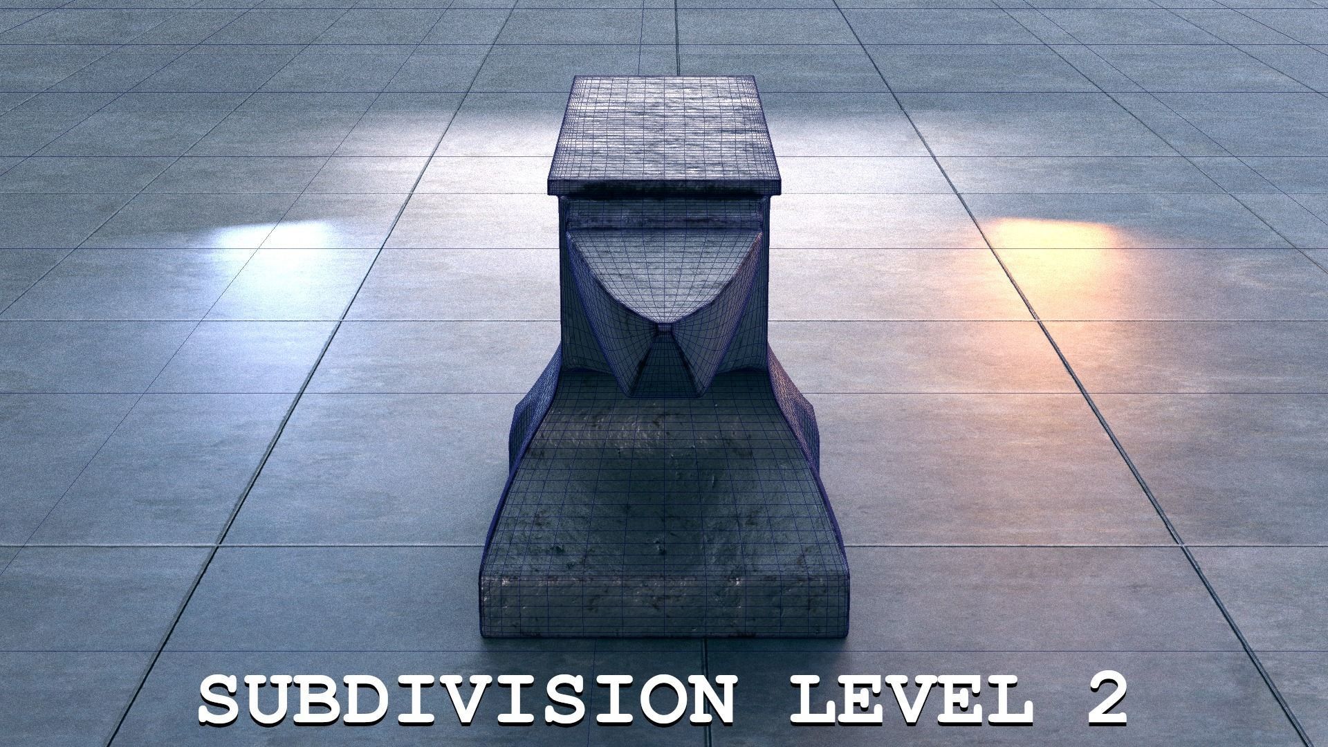 The Iron Anvil - PBR 4K Textures - UDIM Low-poly 3D model_3