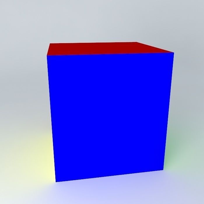 The Rubix Cube Free 3D model_2