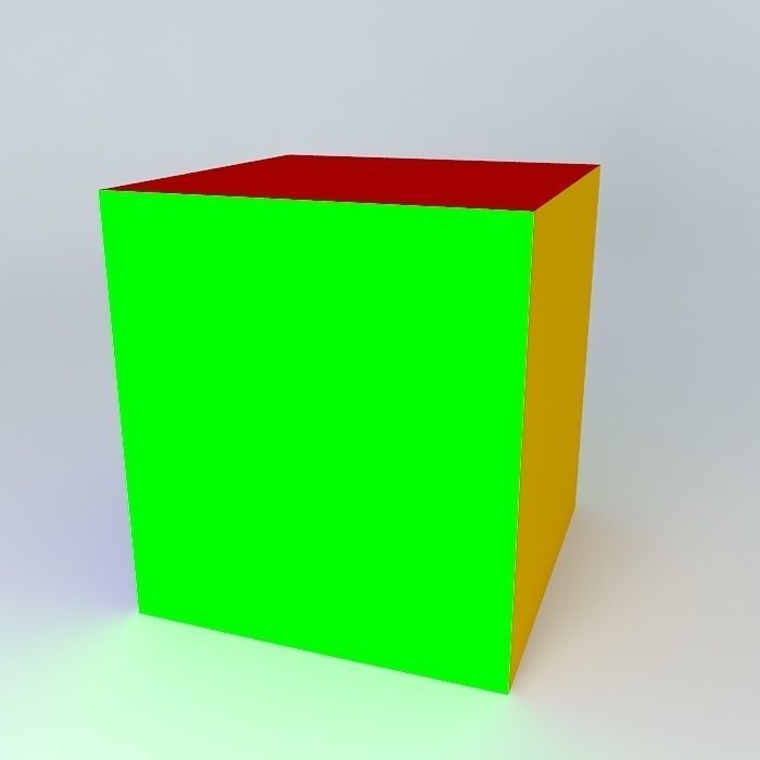 The Rubix Cube Free 3D model_1