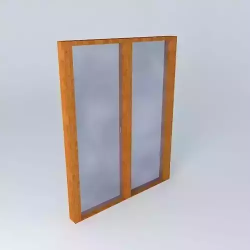 Sliding Glass Doors Free 3D model
