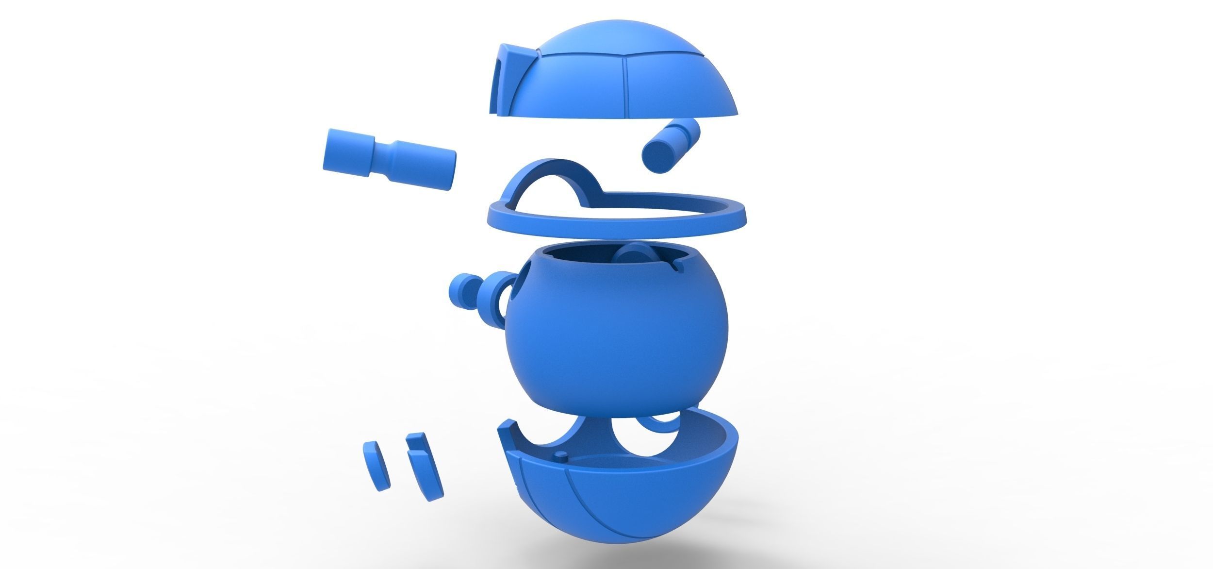 Blastoise orb 3D print model_22