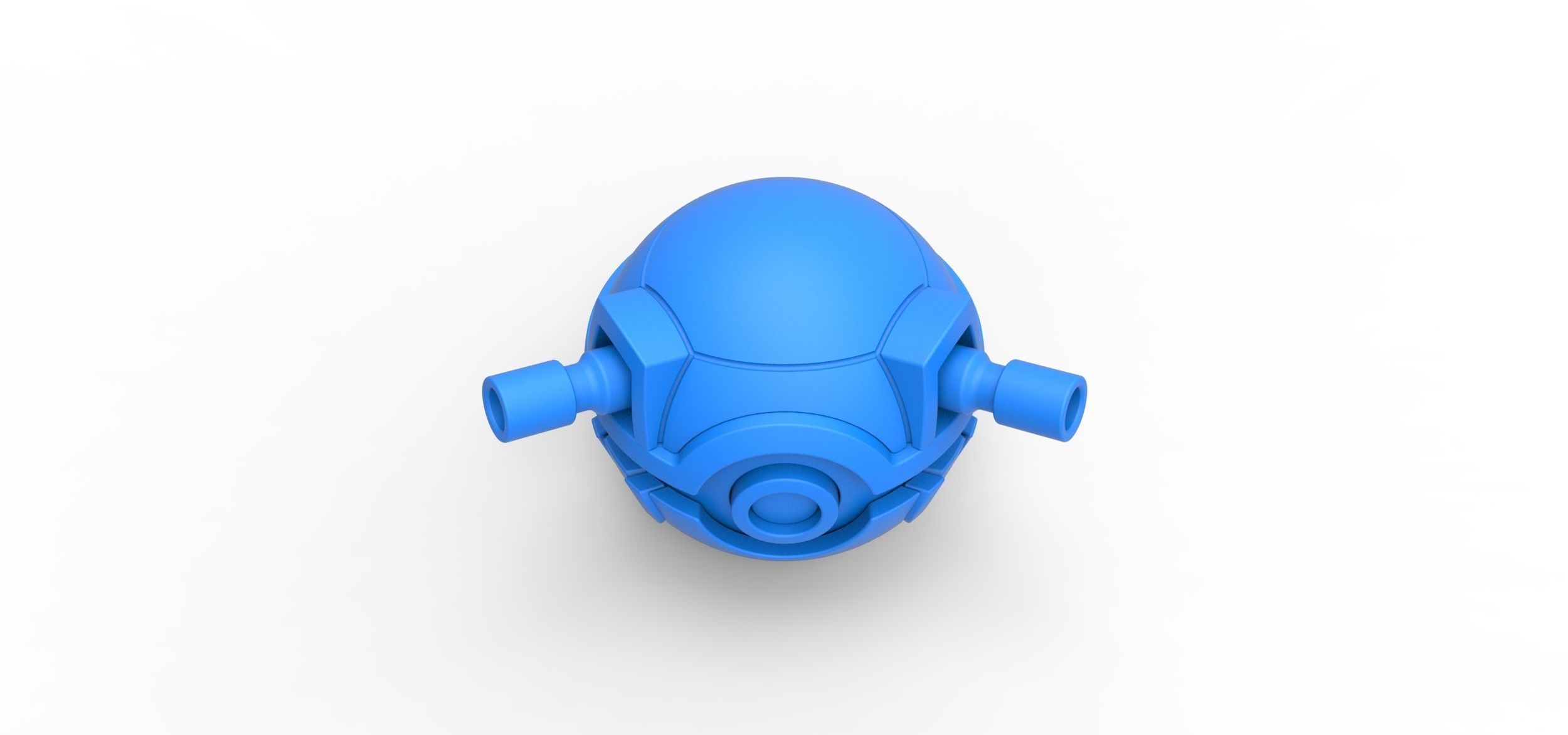 Blastoise orb 3D print model_12