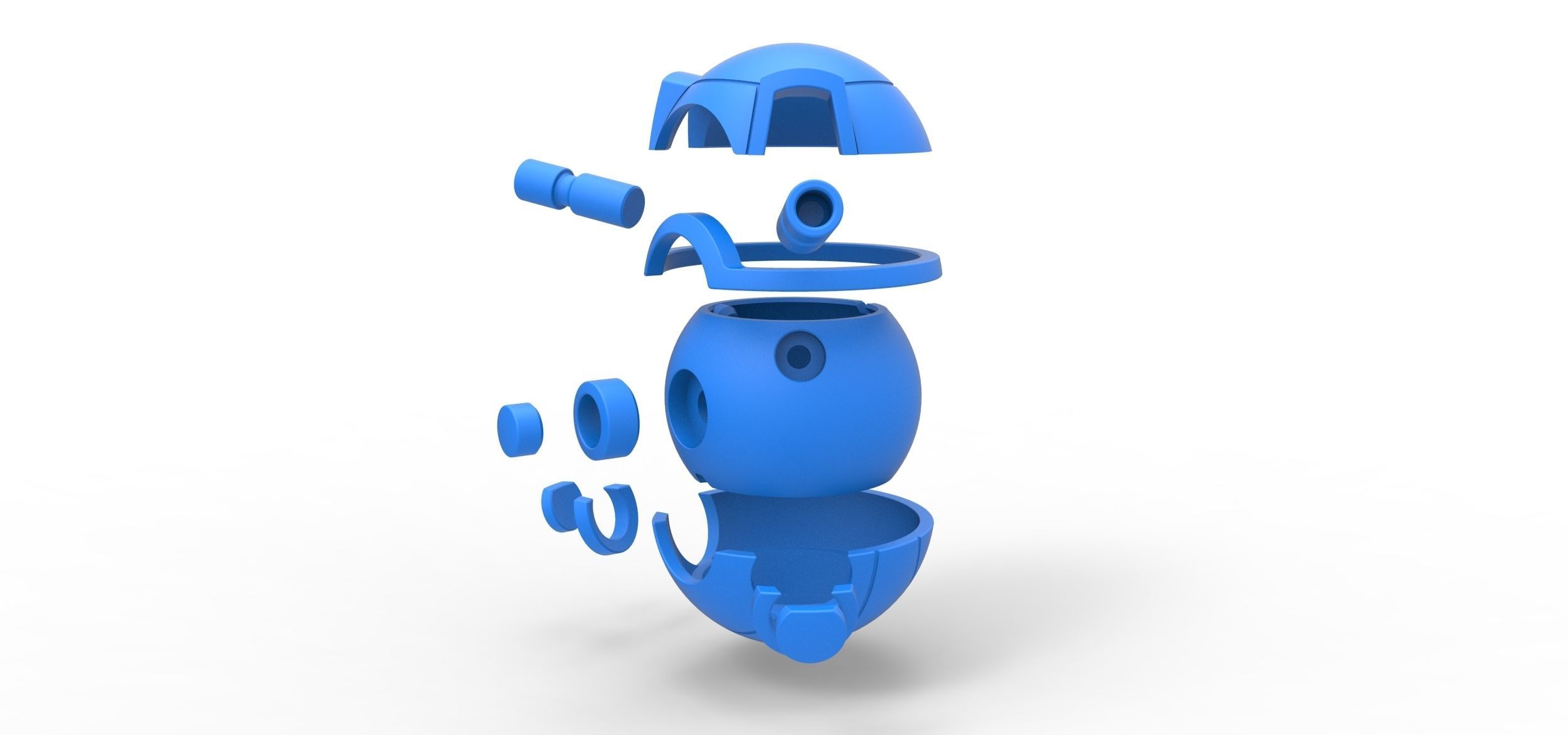 Blastoise orb 3D print model_18