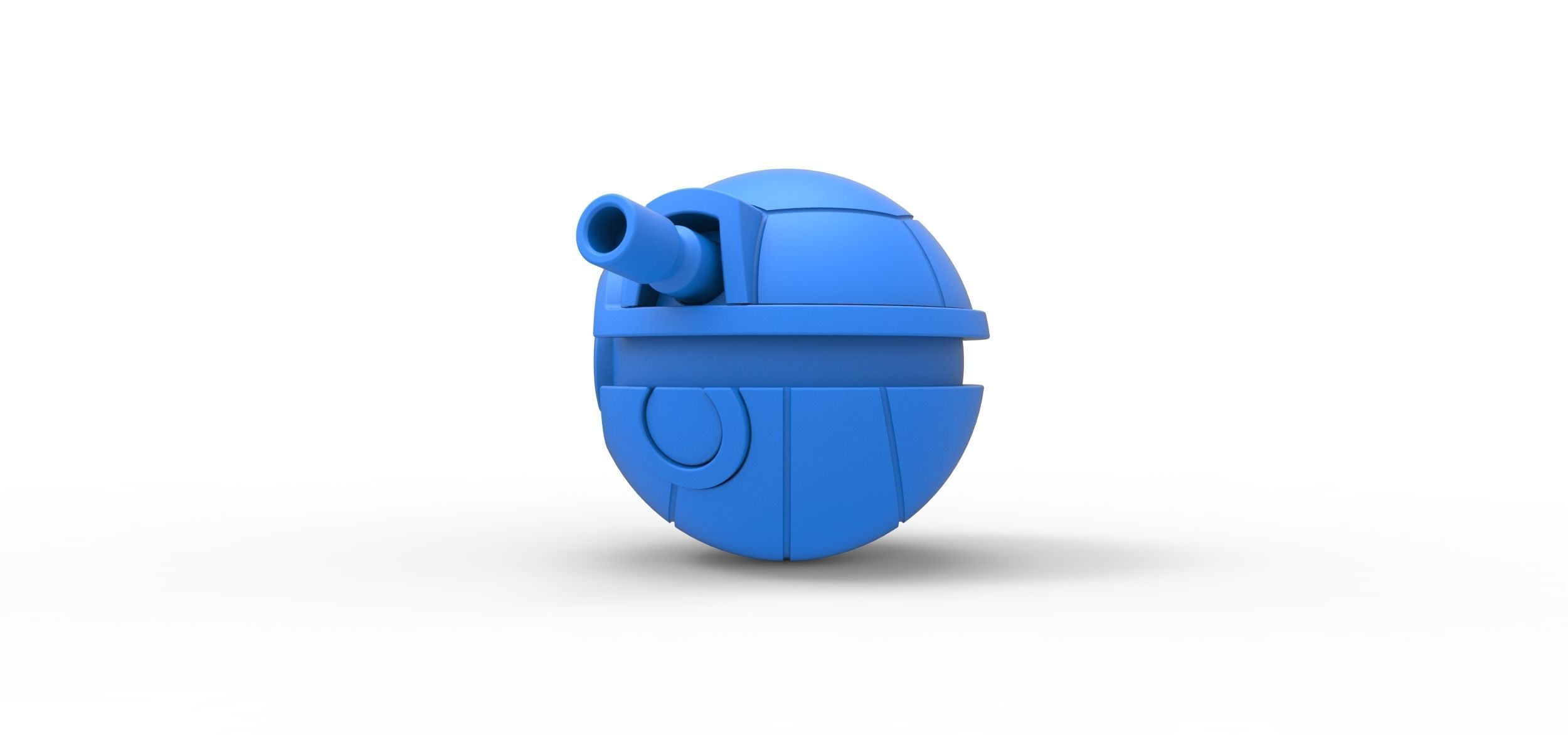 Blastoise orb 3D print model_15