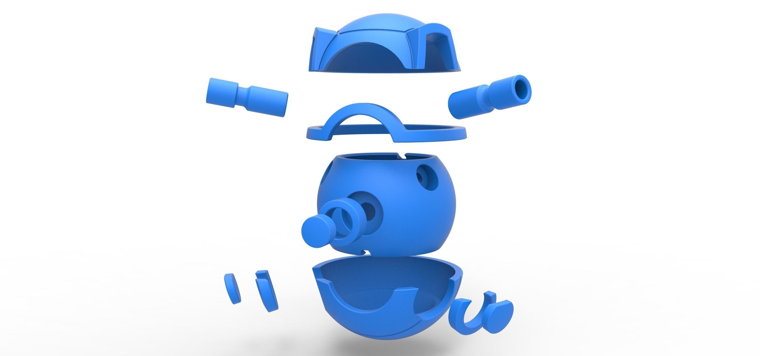 Blastoise orb 3D print model_20