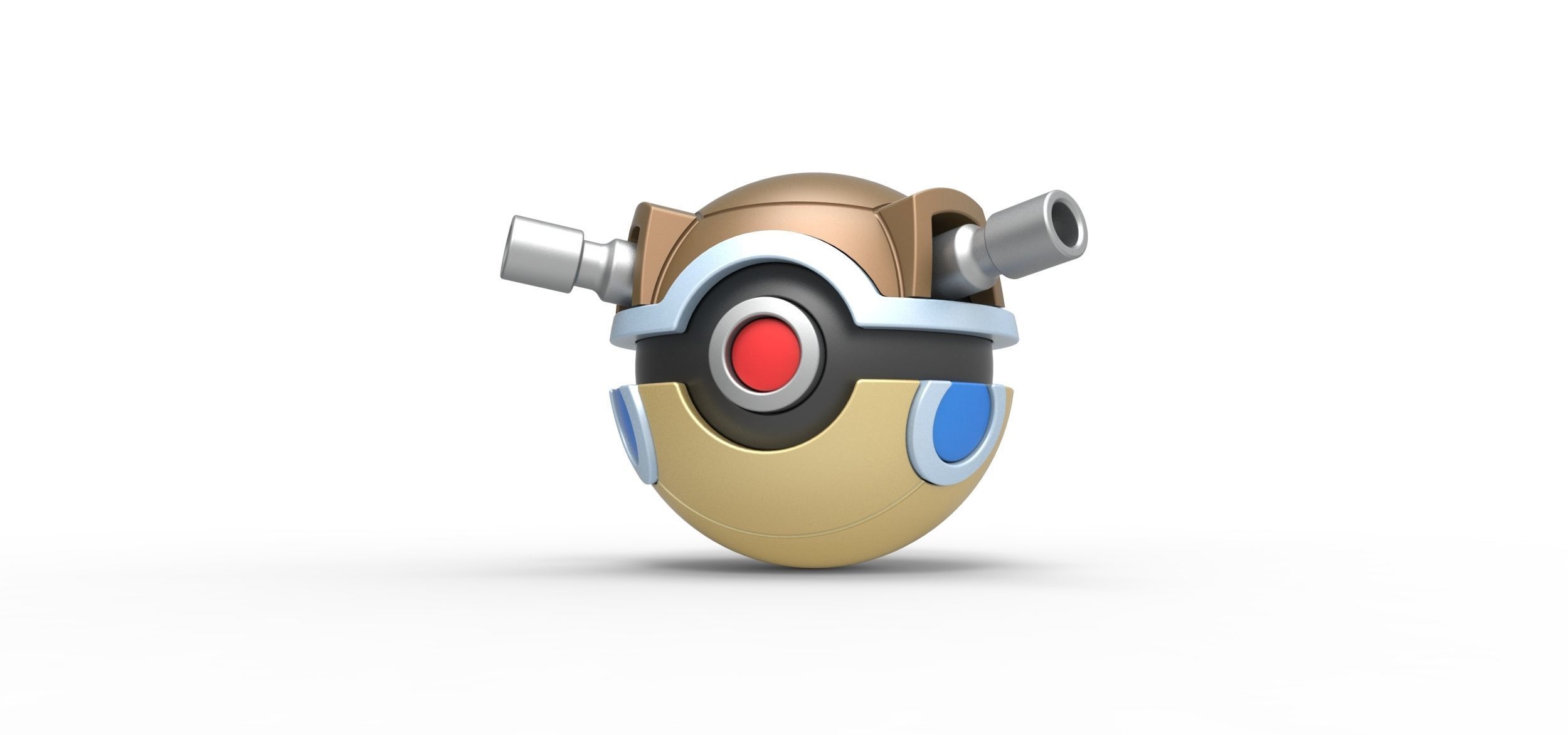 Blastoise orb 3D print model_1