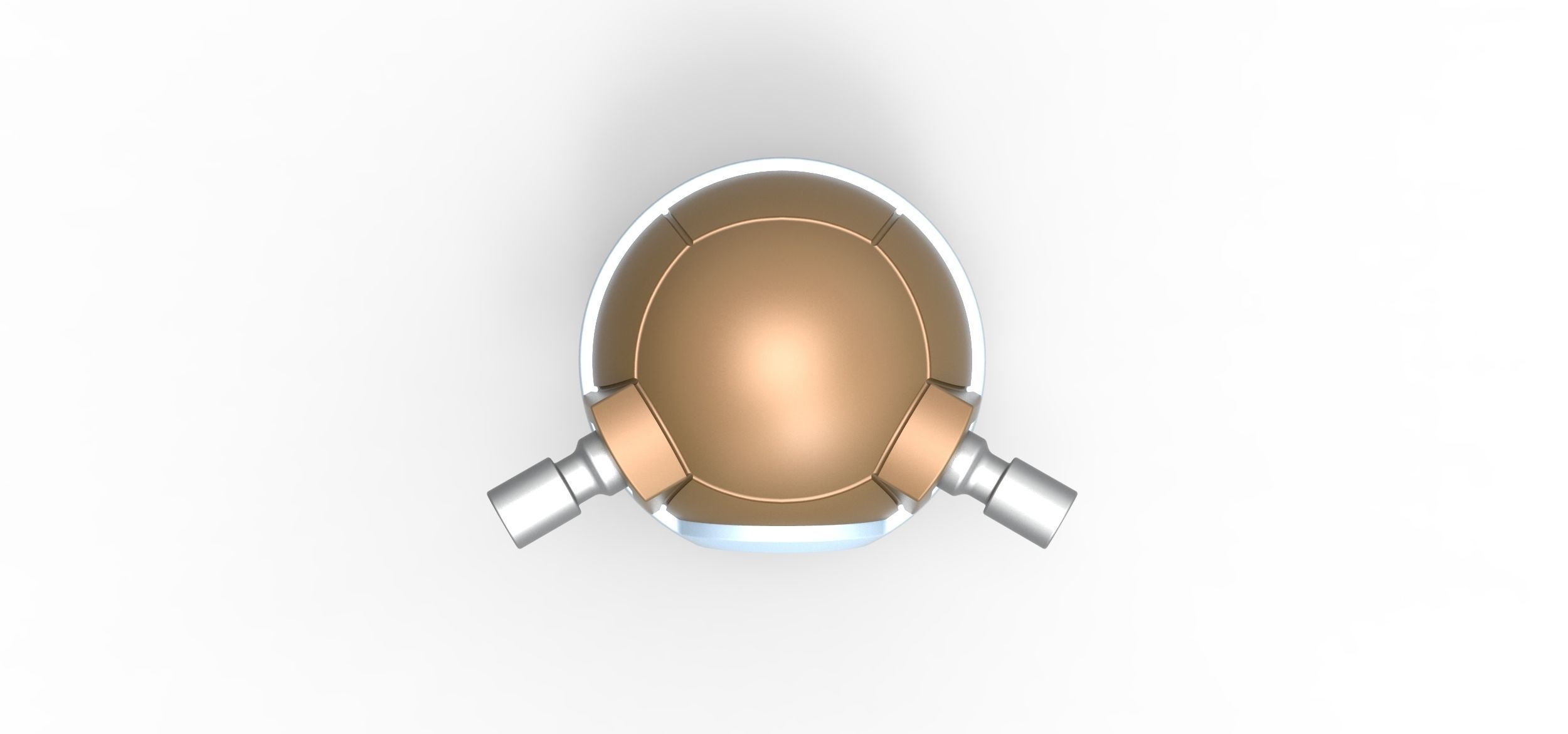 Blastoise orb 3D print model_4