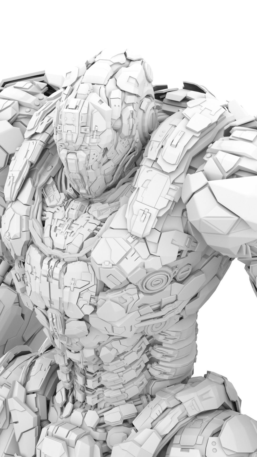 THUNDER LEGION AT-99 - Battle Platform Free 3D model_10