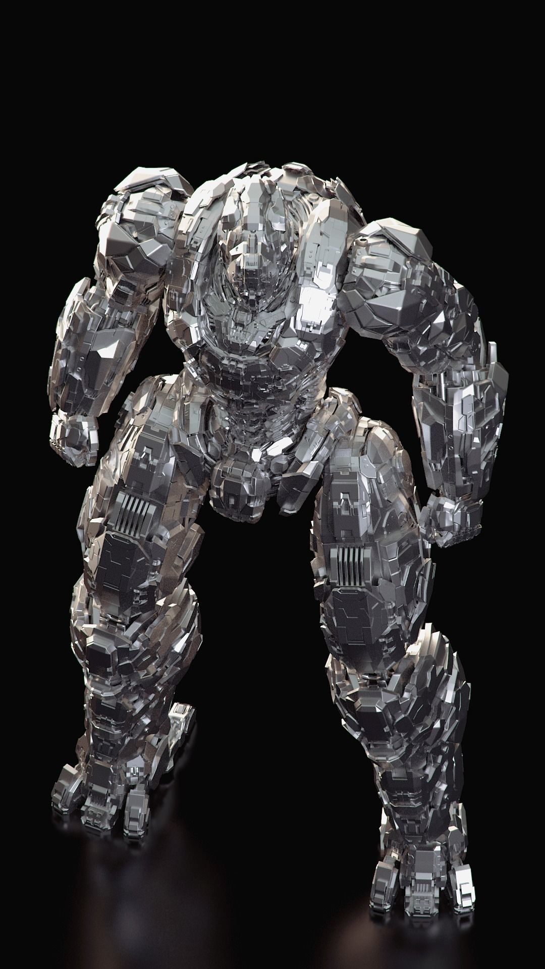 THUNDER LEGION AT-99 - Battle Platform Free 3D model_1