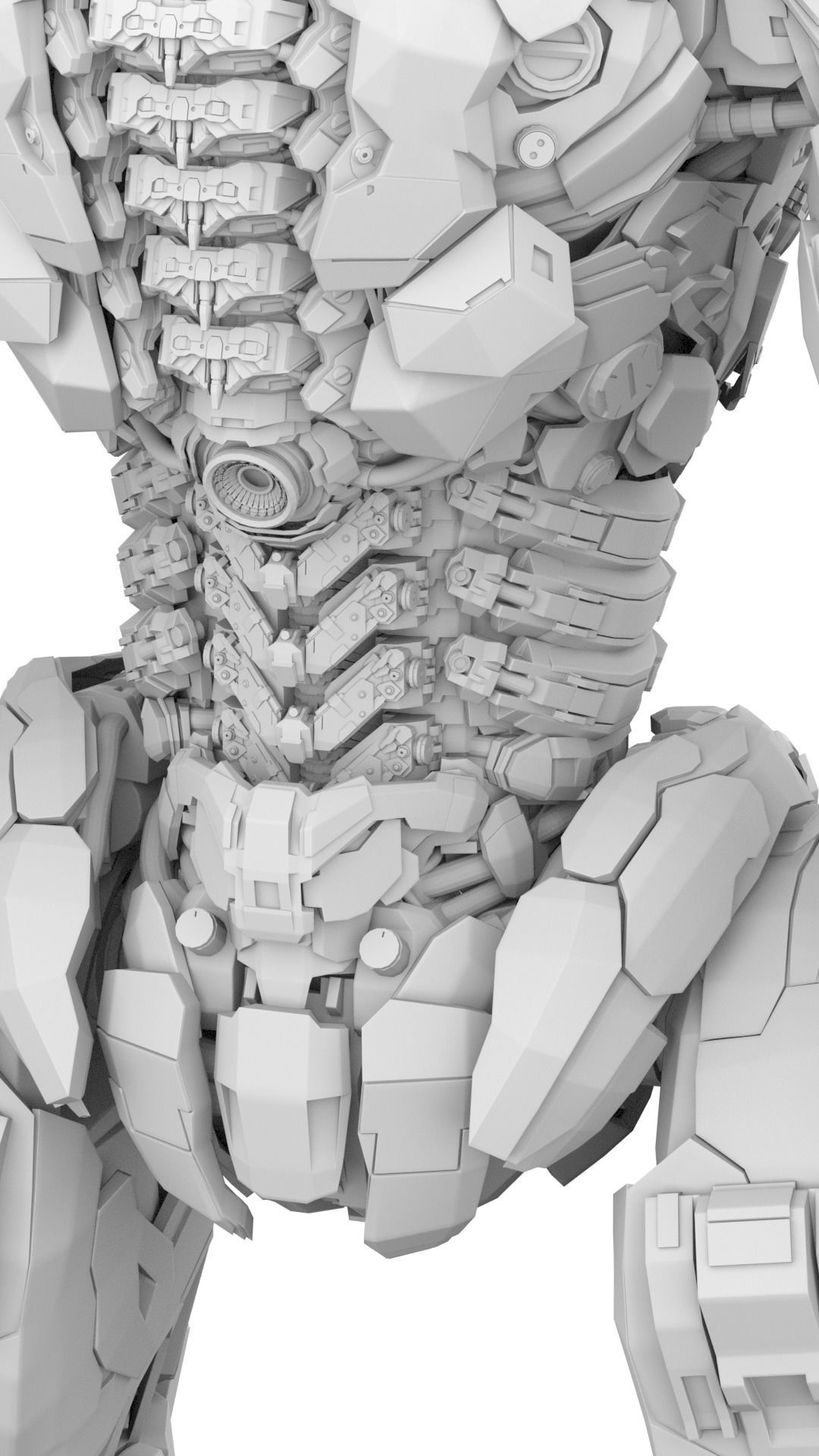 THUNDER LEGION AT-99 - Battle Platform Free 3D model_11