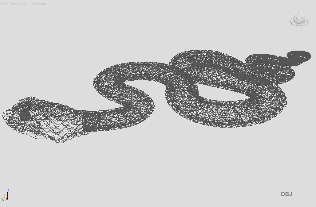 Snake 3D model_12
