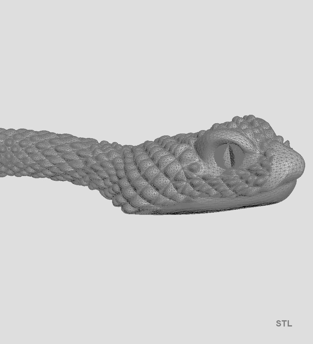 Snake 3D model_15