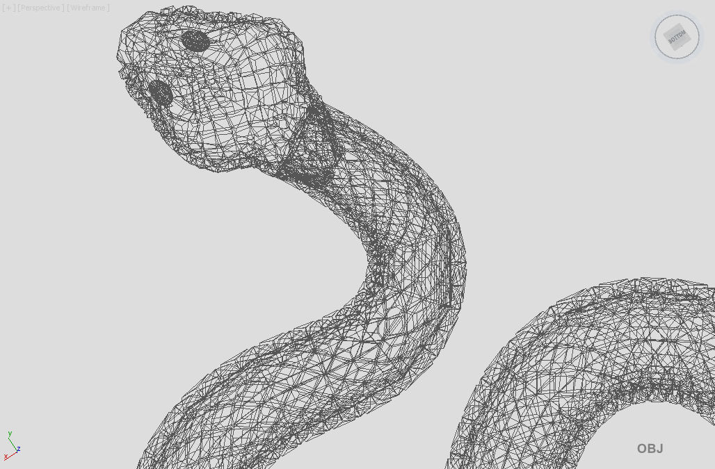 Snake 3D model_13