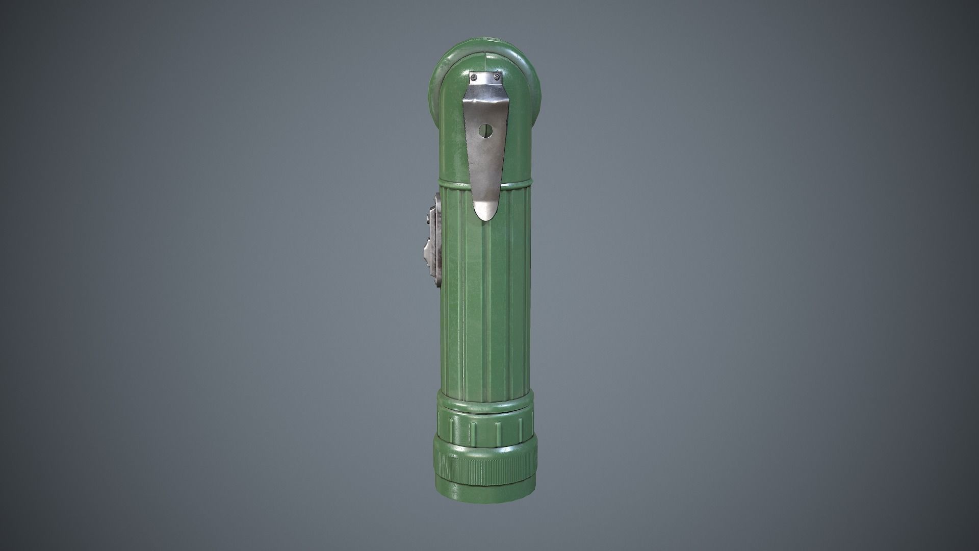 Flashlight Angle Low-poly 3D model_6