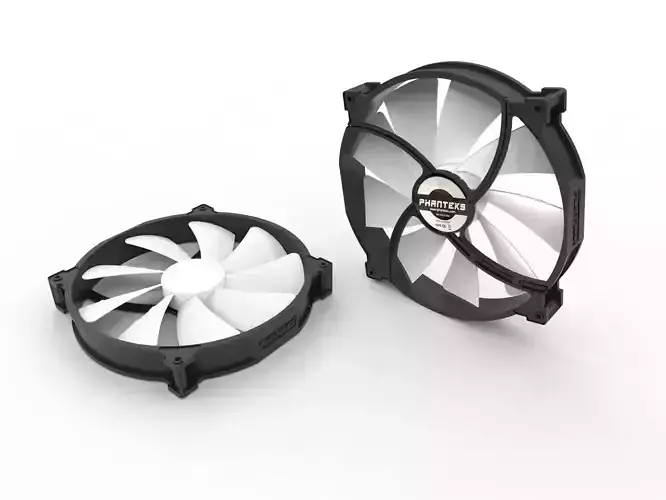 Phanteks PH-F200SP 200mm PC Fan 3D model