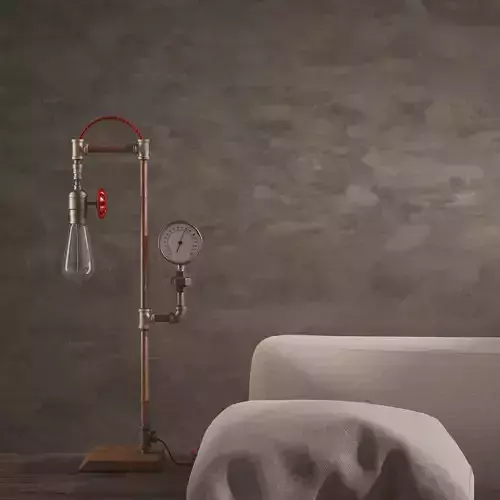 Steam Lamp 3D model