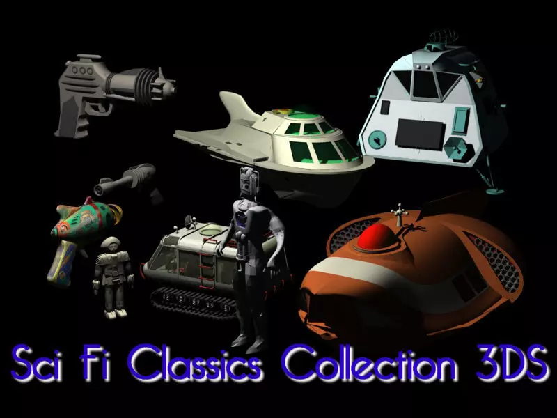 Sci Fi Classics Collection 3DS 3D model_0