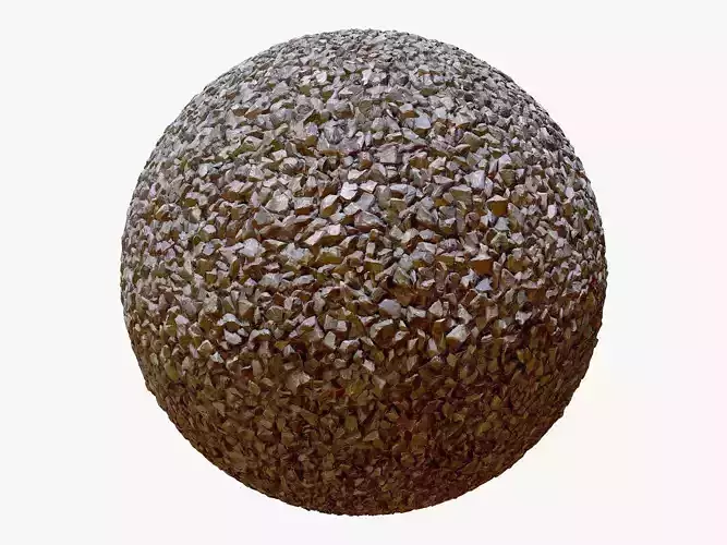 Gravel 01 PBR Texture