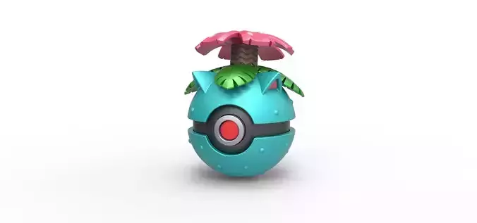 Venusaur orb 3D print model
