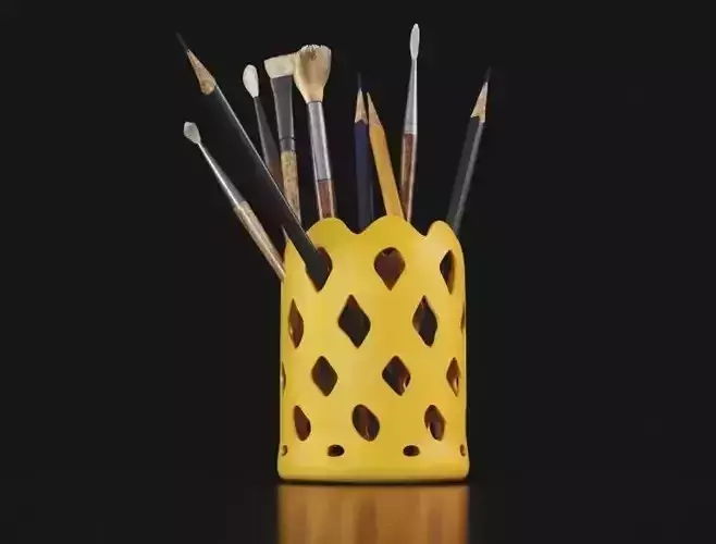 pencil container 3D print model