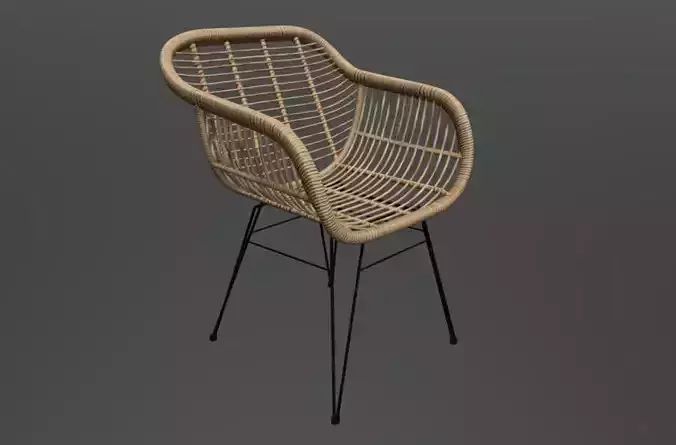 Wooden ArmChair  001